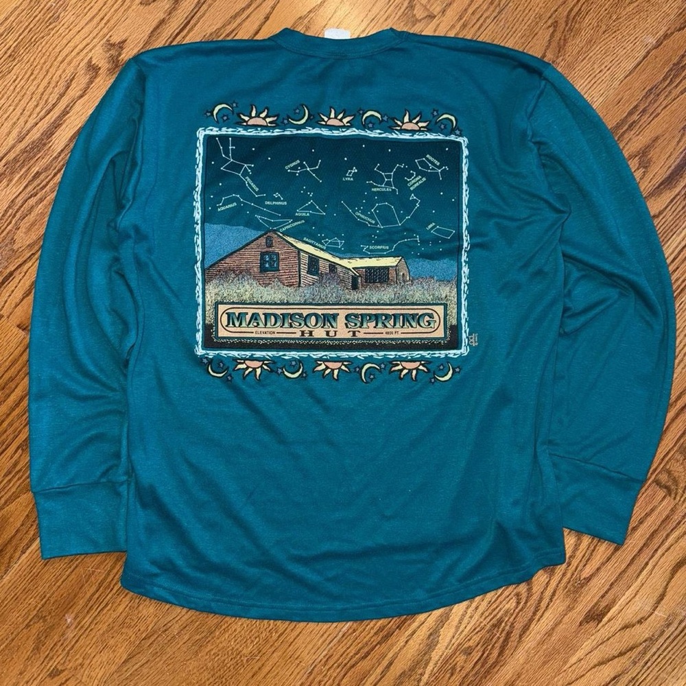 Vintage crewneck sweatshirt Madison Spring New Hampshire made in the USA